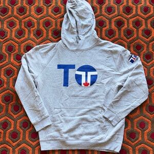 MAKE OFFER Rare City of Toronto Hoodie Sweater Jacket Men's Large NEW! Canada